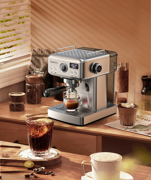 Miniatyrbild 2 av 2: HiBREW H10A kaffemaskin Halvautomatisk Espressomaskin 1,8 l