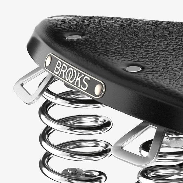 Miniatyrbillede 2 af 9: Brooks B67 By Unisex Cykelsadel