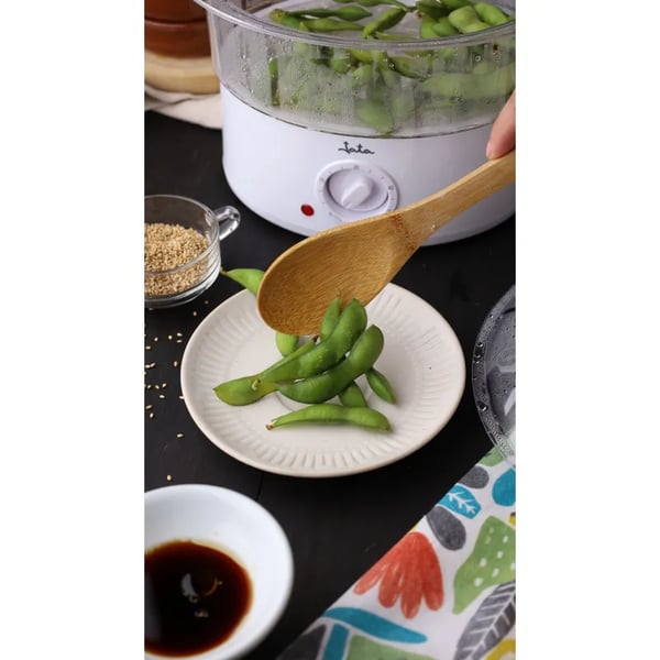 Miniatyrbillede 3 af 4: JATA CV200 dampkoger 2 kurv(e) Fritstående 400 W Transparent, Hvid