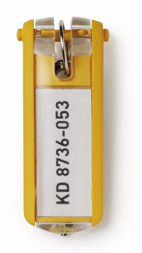 Durable 194900 nøgleskilt Forskellige farver 24 stk