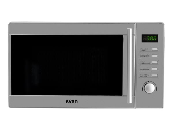 SVAN SMW2700DGX mikrobølgeovn Rustfrit stål Grill mikroovn Bordplade 20 L 700 W