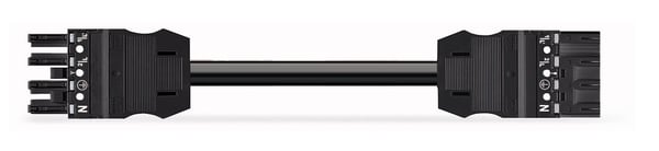 Wago 771-9994/006-301 signalkabel 3 m Sort