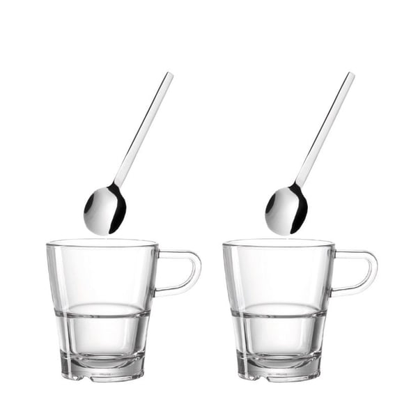 LEONARDO Senso Kopp Brun, Transparent Kaffe 2 styck LEONARDO Senso Kopp Brun, Transparent Kaffe 2 styck