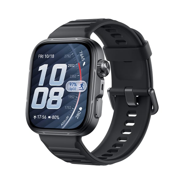Miniatyrbillede 3 af 3: Huawei WATCH Fit 5 Pro 4,88 cm (1.92") AMOLED 44.5 mm Digital 480 x 408 pixel Berøringsskærm Sort GPS (satellit)