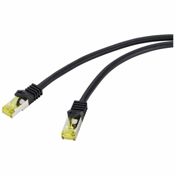 Renkforce RF-4995166 netværkskabel Sort 10 m Cat6e S/FTP (S-STP) Rund