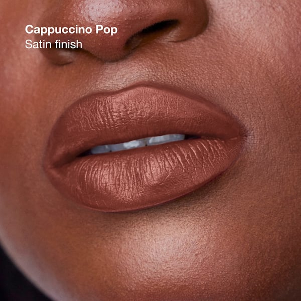 Miniatyrbild 6 av 6: Clinique Pop Longwear Lipstick 3,9 g Cappuccino Pop Satin