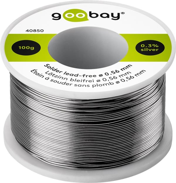 Goobay 40850 loddetin Blyfri 217 °C 100 g Goobay 40850 loddetin Blyfri 217 °C 100 g