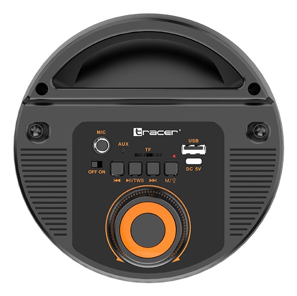 Tracer POWERVOX P1 TWS BT Kannettava stereokaiutin Musta 20 W