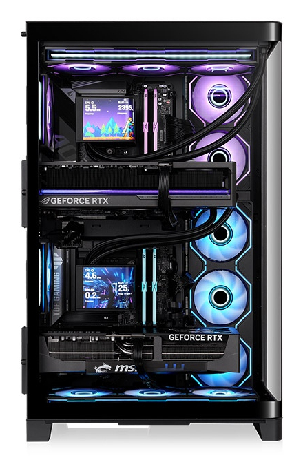 Miniatyrbild 5 av 6: Thermaltake CAPO X Full Tower Svart