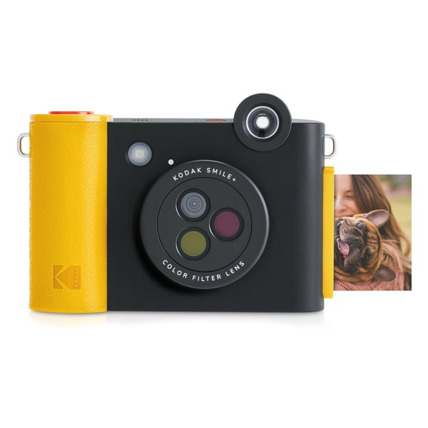 Miniatyrbild 1 av 6: Kodak Smile+ 50,8 x 76,2 mm Svart, Gul