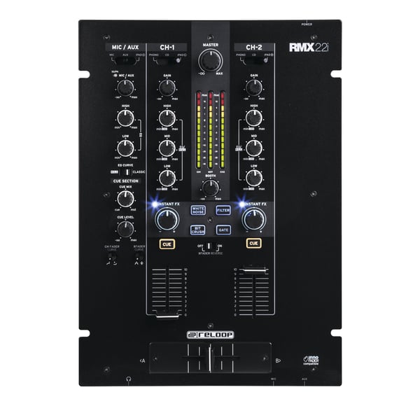 Miniatyrbillede 1 af 4: Reloop RMX-22i 3 kanaler 20 - 20000 Hz