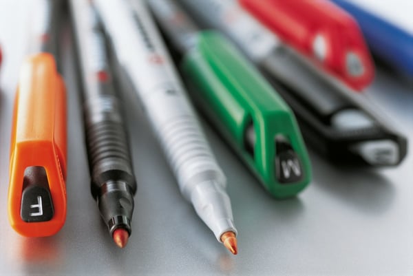 Miniatyrbillede 8 af 8: STABILO OHPen speedmarker Blå 1 stk