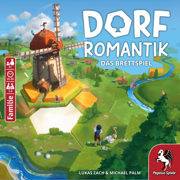 Pegasus Dorfromantik - Das Brettspiel Lautapeli Strategia