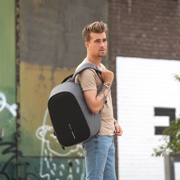XD-Design Bobby Hero Regular ryggsäckar Antracit, Svart Skum, Polyetentereftalat (PET)