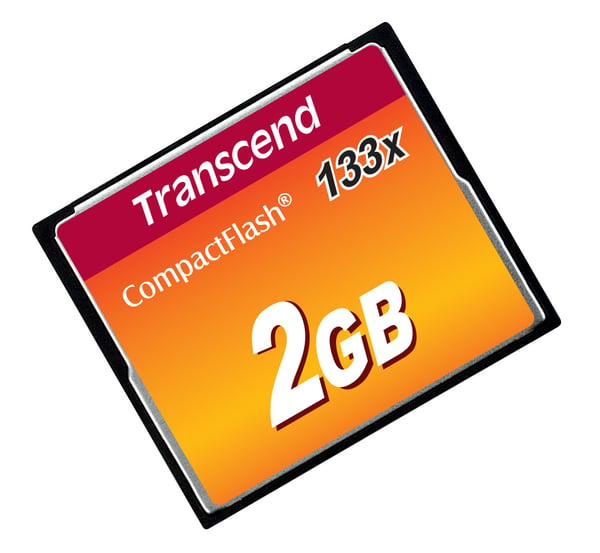 Transcend TS2GCF133 hukommelseskort 2 GB CompactFlash MLC