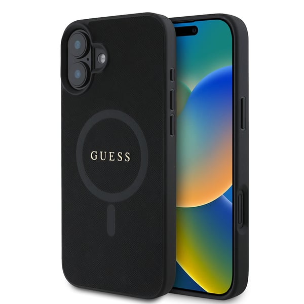 GUESS 3666339342401 mobiltelefon etui 16 cm (6.3") Cover Sort