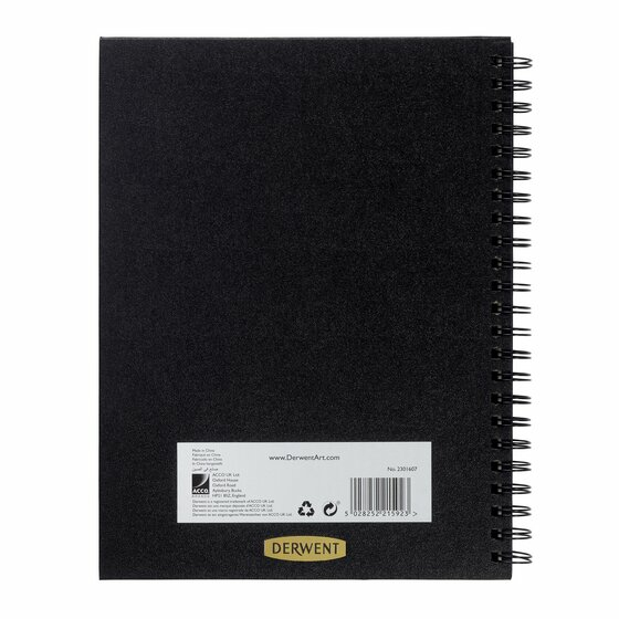 Derwent Luonnoskirja Big Book A4 kierresidonta