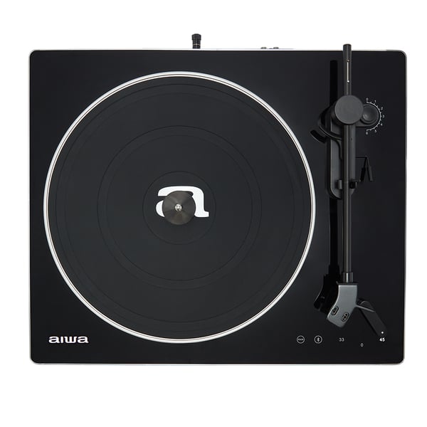 Pikkukuva 3 / 9: Aiwa APX-680BT levysoitin Hihnakäyttöinen levysoitin Musta Automaattinen