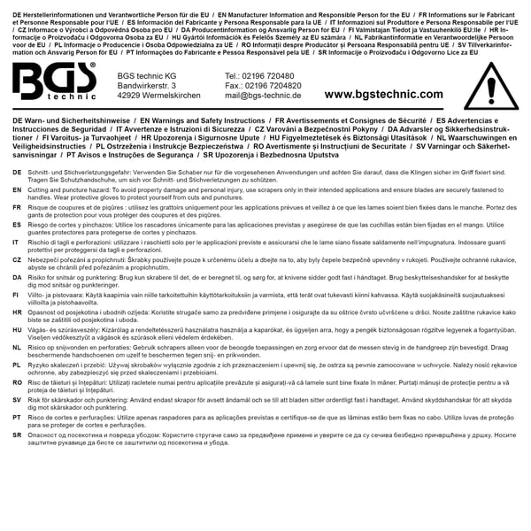 BGS technic Scraper