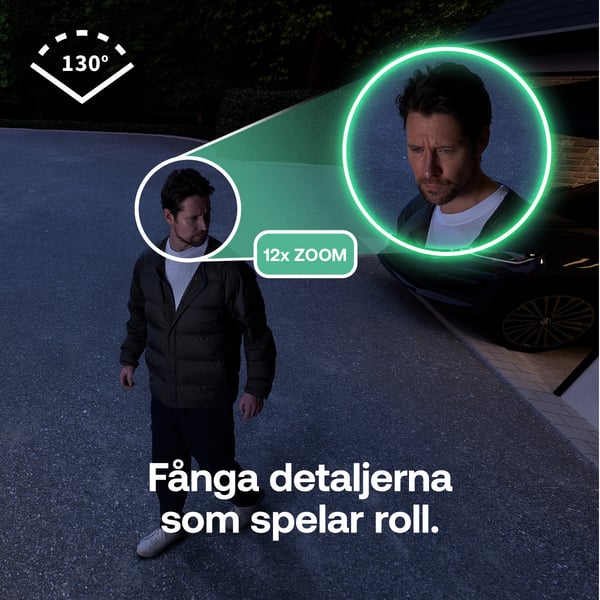 Arlo Essential 3 HD övervakningskamera utomhus 2-cam