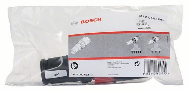 Miniatyrbillede 2 af 2: Bosch 2 607 002 632 støvsuger tilbehør & forsyning Slange adapter Tromle vakuum