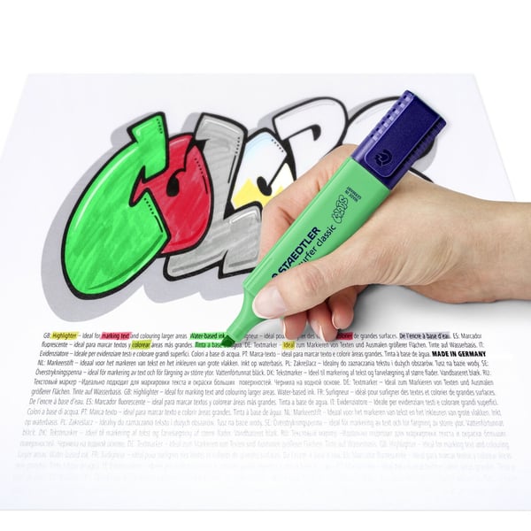 Staedtler Textsurfer classic 364 C speedmarker 1 stk Grøn