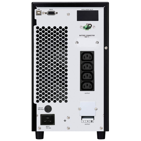 Tecnoware FGCEDP3602IEC UPS-enhed Dobbeltkonvertering (online) 3,6 kVA 3240 W