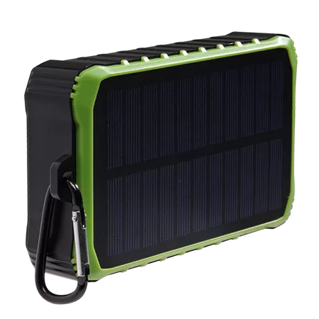 Miniatyrbild 9 av 11: Denver Powerbank Solar PSO-10012 10000mAh + Handvevsdynamo