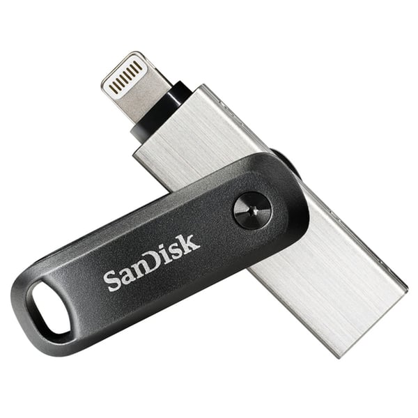 SanDisk 00183588 USB-nøgle 128 GB USB Type-A / Lightning 3.2 Gen 1 (3.1 Gen 1) Sort, Sølv