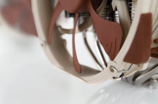 Noctua NH-D15 Computerkølesystem Processor Køler 14 cm Beige, Brun, Stål