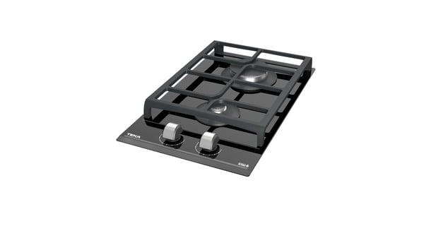 Miniatyrbillede 2 af 7: Teka GZC 32300 XB Sort Indbygget 30 cm Gaskomfur 2 zone(s)