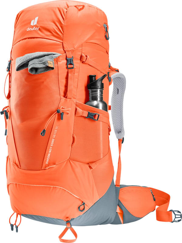 Pikkukuva 9 / 12: Deuter Aircontact Core 45+10 45 L Oranssi