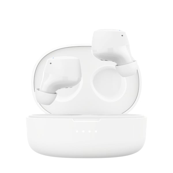 Belkin SoundForm Bolt Headset Trådløs I ørerne Opkald/Musik/Sport/Hverdag Bluetooth Hvid