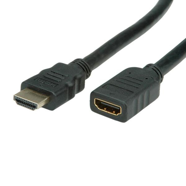 VALUE 11.99.5577 HDMI-kabel 5 m HDMI Type A (Standard) Sort