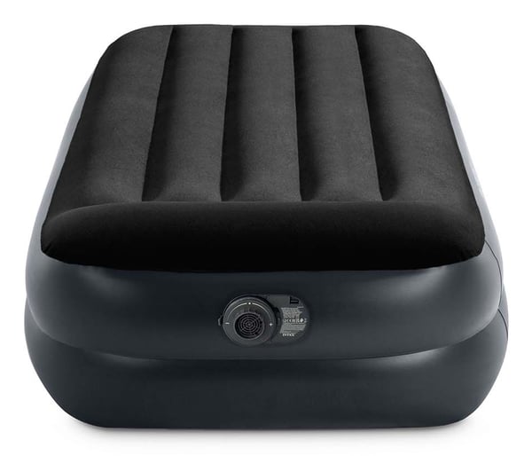 Miniatyrbild 11 av 11: Intex DuraBeam+ Pillow Rest Raised Enkelmadrass Svart Unisex