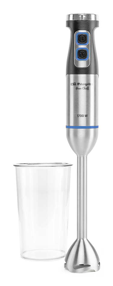 Pikkukuva 1 / 3: Orbegozo BT 3017 0,9 L Upotettava sekoitin 1700 W Ruostumaton teräs, Musta