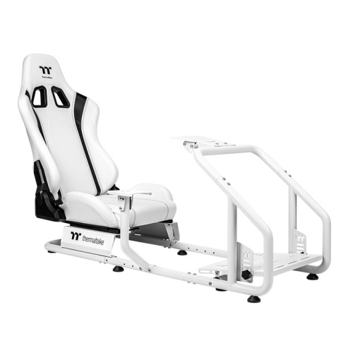 Thermaltake GSC-R30-CPASWH-01 videopelituoli Konsolipelituoli Tasapohjainen istuin Valkoinen
