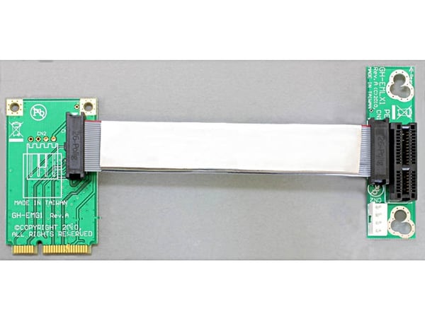 Miniatyrbild 2 av 3: DeLOCK Mini PCI Express/PCI Express nätverkskort/adapters
