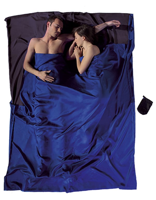 Cocoon SD24/80 sovsäckar Vuxen Rektangulär sovsäck Siden Blå