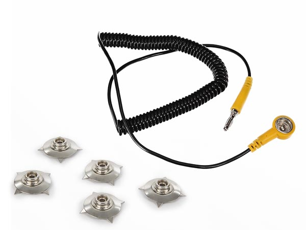 Velleman AS17 hardware med jordforbindelse Sort