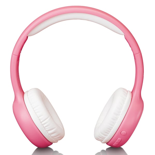 Miniatyrbillede 6 af 11: Lenco HPB-110PK Headset Kabel & trådløs Micro-USB Bluetooth Lyserød