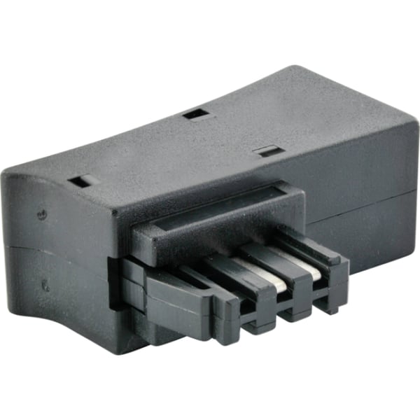 Miniatyrbillede 3 af 4: Schwaiger TST4215533 kabel kønsskifter TAE-F RJ-45 Sort