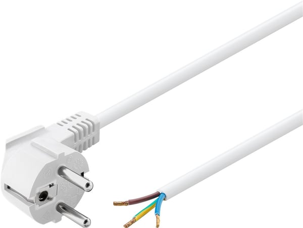 Goobay 93977 el-ledning Hvid 1,5 m Strømstik type F
