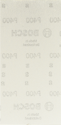 Bosch 2 608 900 751 tilbehør til slibemaskine 10 stk Slibenet