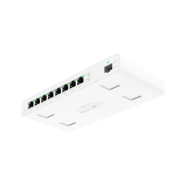 Ubiquiti UISP Router kabelansluten router Gigabit Ethernet Vit