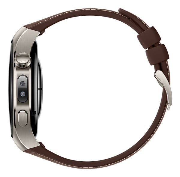 Huawei WATCH 5 3,51 cm (1.38") AMOLED 46 mm Digitaalinen 466 x 466 pikseliä Kosketusnäyttö Hopea GPS (satelliitti)