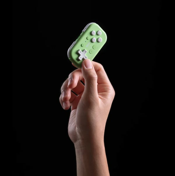 8Bitdo Micro Grön USB Spelplatta Android, Nintendo Switch, PC, iOS