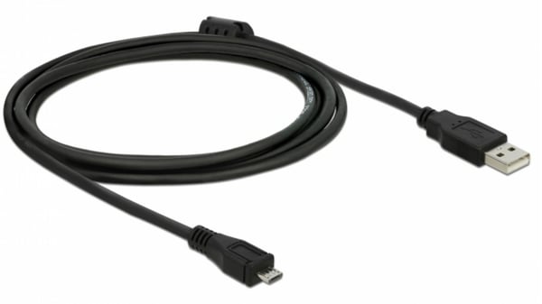 Miniatyrbild 2 av 2: Delock USB-kabel - USB (M) till Micro-USB Typ B (M)