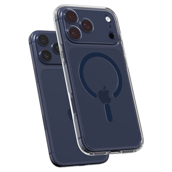 Miniatyrbillede 7 af 8: Spigen Ultra Hybrid (Mag Fit) mobiltelefon etui 16 cm (6.3") Cover Mørkeblå, Transparent