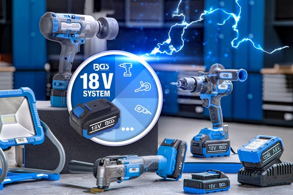 Miniatyrbild 6 av 9: BGS technic Cordless Eccentric Polisher Set